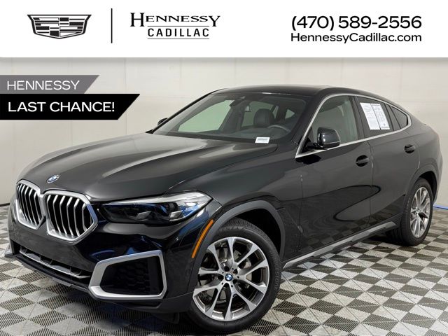 Black Sapphire Metallic 2022 BMW X6 SUV / Crossover All-Wheel Drive 8-Speed Automatic
