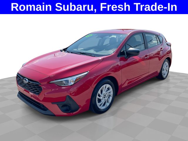 Pure Red 2024 Subaru Impreza Wagon All-Wheel Drive Continuously Variable Transmission
