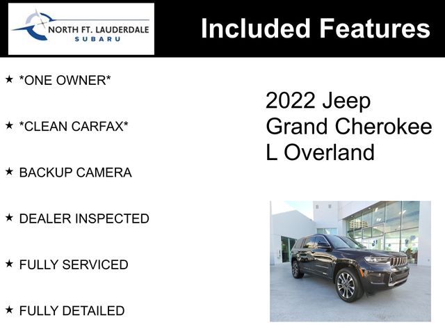 2022 Jeep Grand Cherokee L Overland 2