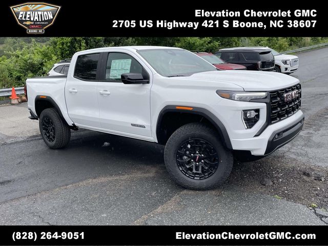 Summit White 2026 GMC Canyon Elevation Crew Cab RWD Pickup Truck 4X2 8-Speed Automatic