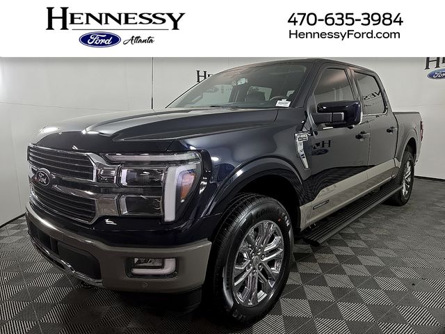 Brown 2026 Ford F-150 King Ranch SuperCrew 4WD Pickup Truck Four-Wheel Drive Automatic