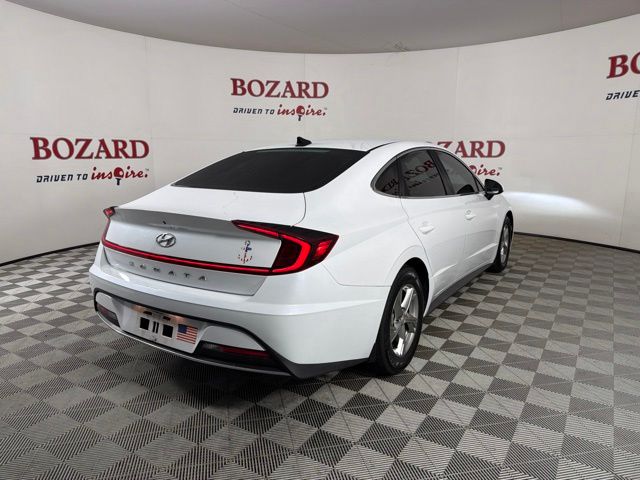 2022 Quartz White Hyundai Sonata SE FWD Sedan