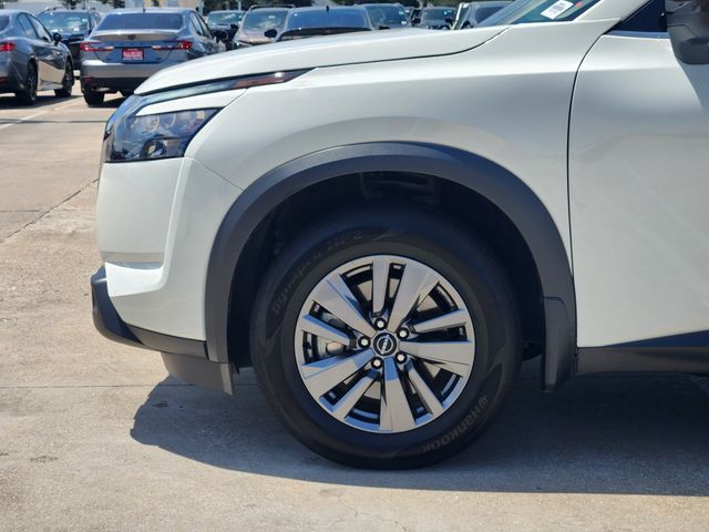 2025 Nissan Pathfinder S White at Bayway Cadillac of The Woodlands
