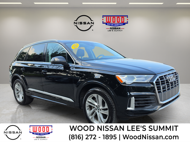Night Black 2020 Audi Q7 quattro Premium Plus 55 TFSI SUV / Crossover All-Wheel Drive 8-Speed Automatic