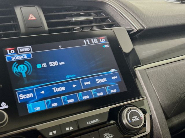 2020 White Honda Civic Hatchback EX FWD Hatchback