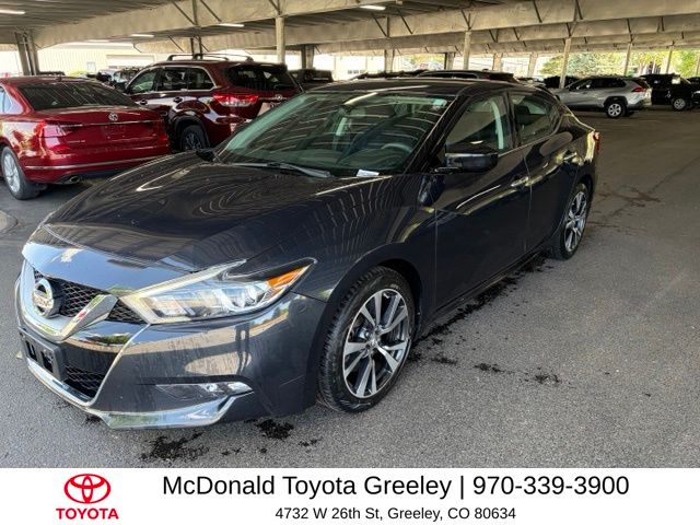 Storm Blue 2016 Nissan Maxima S Sedan Front-Wheel Drive Continuously Variable Transmission