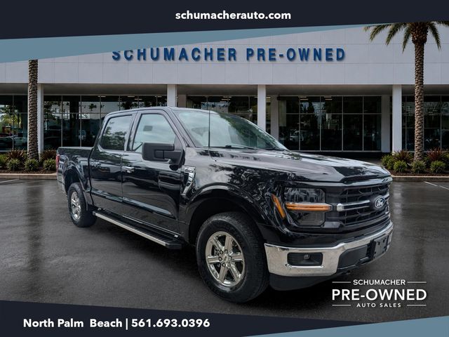 Agate Black Metallic 2025 Ford F-150 Pickup Truck Four-Wheel Drive Automatic