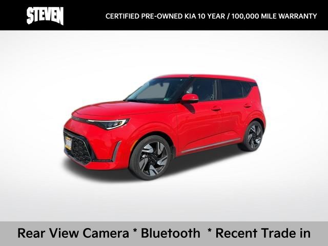 Inferno Red 2025 Kia Soul GT-Line FWD SUV / Crossover Front-Wheel Drive Continuously Variable Transmission
