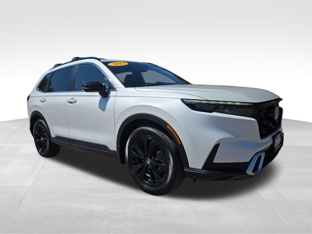 Platinum White Pearl 2023 Honda CR-V Hybrid SUV / Crossover All-Wheel Drive Continuously Variable Transmission