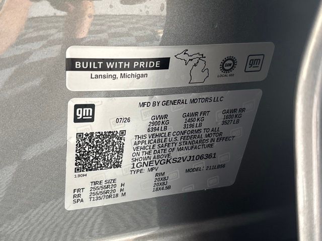 New 2027 Chevrolet Traverse SUV