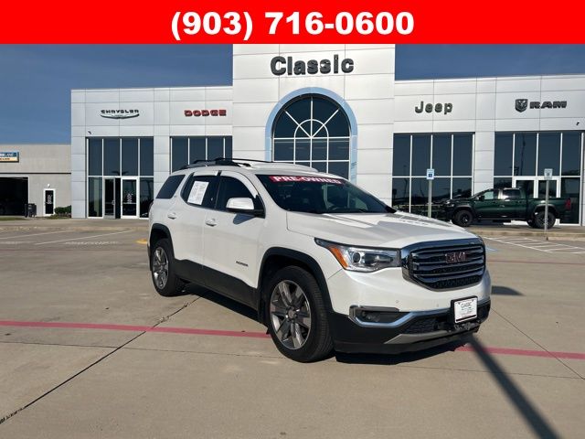 White Frost 2018 GMC Acadia SLT-2 FWD SUV / Crossover Front-Wheel Drive 6-Speed Automatic
