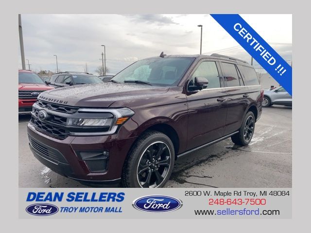 Jewel Red Metallic Tinted Clearcoat 2024 Ford Expedition Limited 4WD SUV / Crossover Four-Wheel Drive Automatic