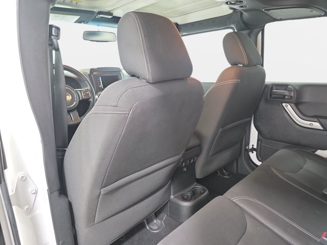 Certified Used 2017 White Jeep Unlimited Sahara image 10