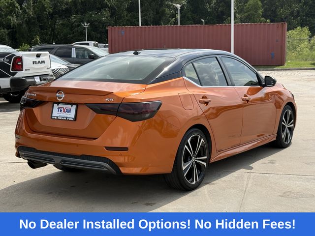 2022 Nissan Sentra SR Orange at North Houston Mitsubishi