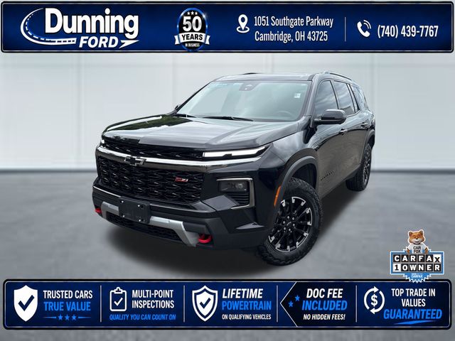 Mosaic Black Metallic 2025 Chevrolet Traverse SUV / Crossover Four-Wheel Drive 8-Speed Automatic