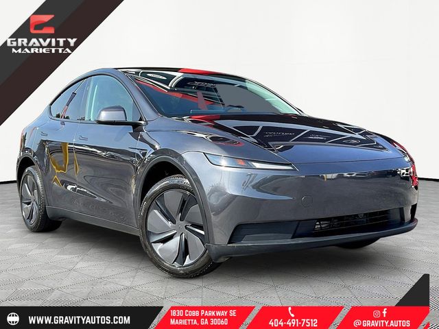 Gray 2026 Tesla Model Y SUV / Crossover Rear-Wheel Drive 1-Speed Automatic