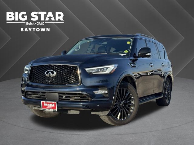 2022 INFINITI QX80 Premium Select Blue at Bayway Chrysler Dodge Jeep Ram