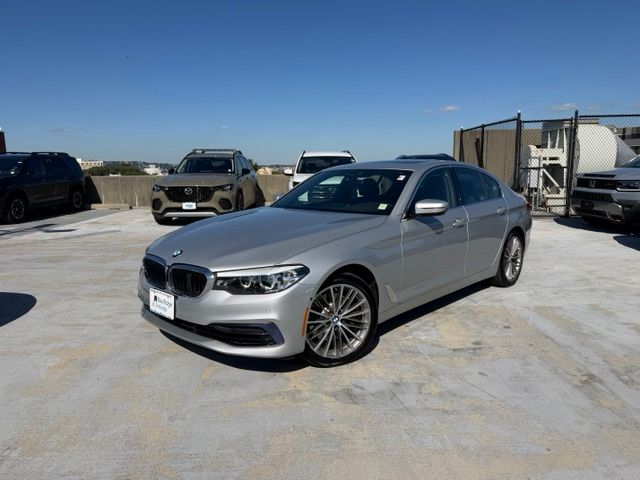 Glacier Silver Metallic 2020 BMW 5 Series Sedan All-Wheel Drive 8-Speed Automatic