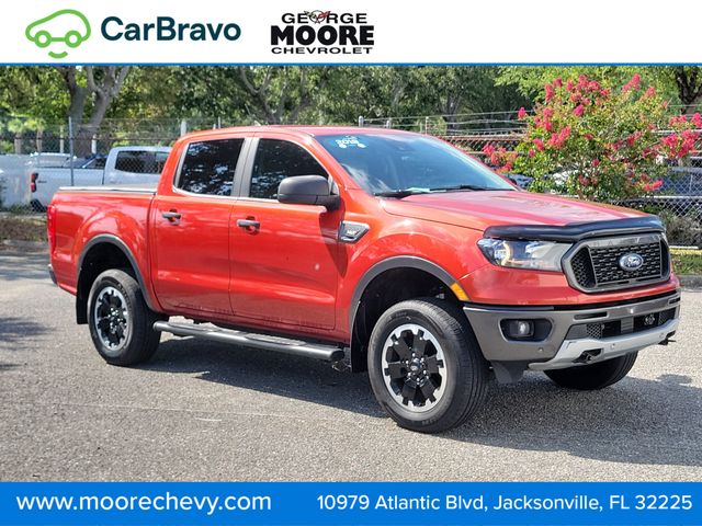 Chili Pepper Red 2019 Ford Ranger Pickup Truck Four-Wheel Drive Automatic