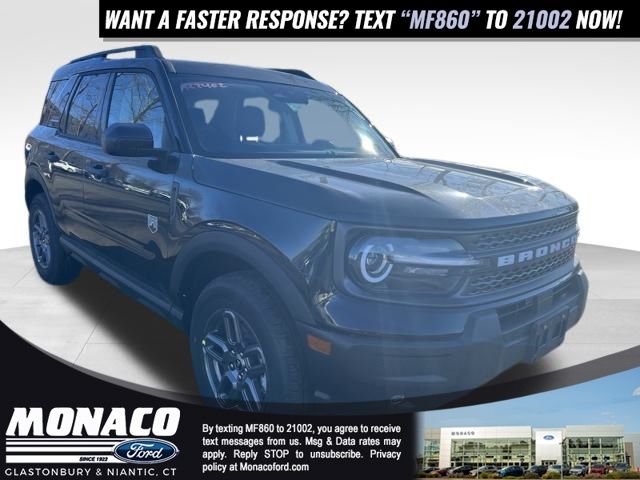 Shadow Black 2025 Ford Bronco Sport SUV / Crossover All-Wheel Drive 8-Speed Automatic