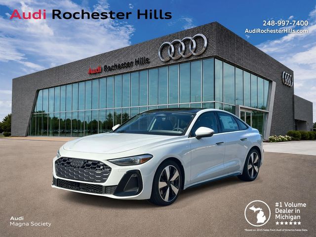 Glacier White 2026 Audi A5 Coupe  7-Speed Automatic