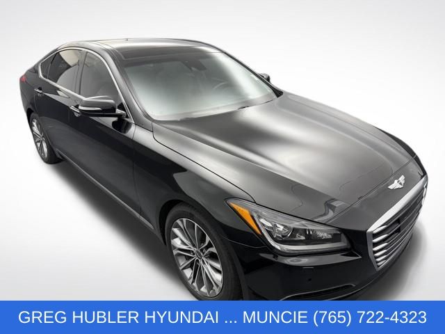 Caspian Black 2015 Hyundai Genesis Sedan 8-Speed Automatic
