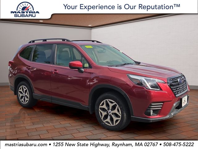 Crimson Red Pearl 2023 Subaru Forester SUV / Crossover All-Wheel Drive Continuously Variable Transmission