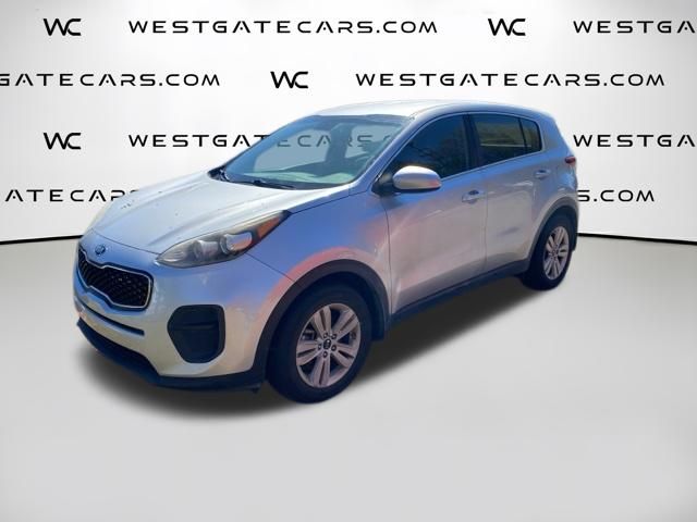 Sparkling Silver 2019 Kia Sportage SUV / Crossover Front-Wheel Drive 6-Speed Automatic Overdrive
