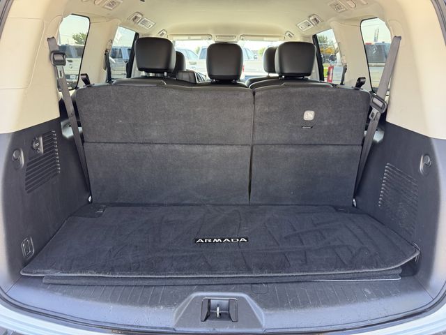 2024 Nissan Armada SV White at Texan Dodge Chrysler Jeep Ram