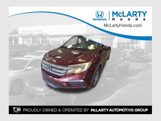 Red (Deep Scarlet Pearl) 2018 Honda Pilot EX-L FWD with RES SUV / Crossover Front-Wheel Drive 6-Speed Automatic