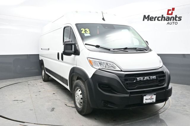 Bright White Clearcoat 2023 RAM ProMaster 2500 159 High Roof Cargo Van FWD Van Front-Wheel Drive 9-Speed Automatic