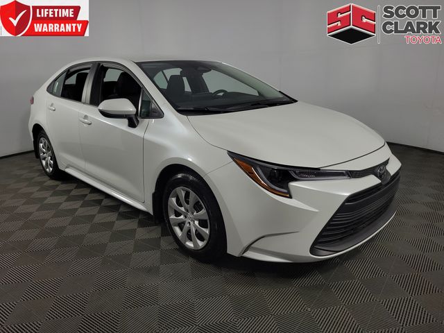 Pearl 2026 Toyota Corolla Sedan Front-Wheel Drive Continuously Variable Transmission