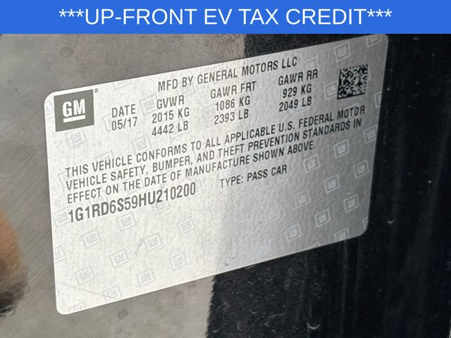 Used 2017 Chevrolet Volt For Sale in New Hudson, MI