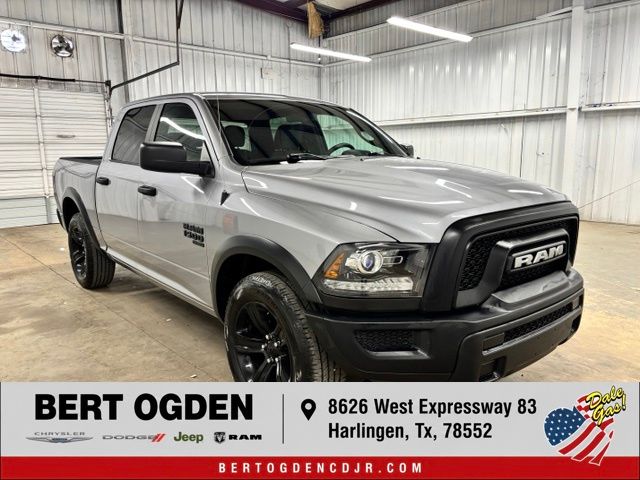 Billet Silver Metallic Clearcoat 2024 RAM 1500 Pickup Truck 4X2 8-Speed Automatic