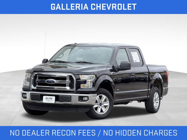 Shadow Black 2016 Ford F-150 XLT SuperCrew Pickup Truck 4X2 6-Speed Automatic