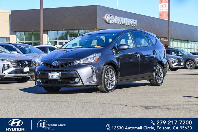 Magnetic Gray Metallic 2017 Toyota Prius v Wagon Front-Wheel Drive Continuously Variable Transmission