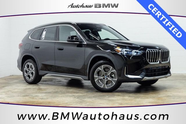 Jet Black 2025 BMW X1 SUV / Crossover All-Wheel Drive 7-Speed Automatic