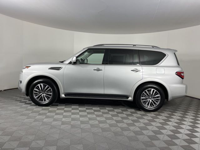 2023 Brilliant Silver Metallic Nissan Armada SL RWD SUV