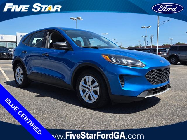 Blue Metallic 2021 Ford Escape SUV / Crossover Front-Wheel Drive 8-Speed Automatic