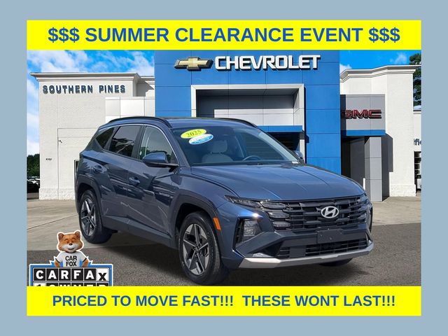 Atlantis Blue 2025 Hyundai Tucson SEL FWD SUV / Crossover Front-Wheel Drive 8-Speed Automatic
