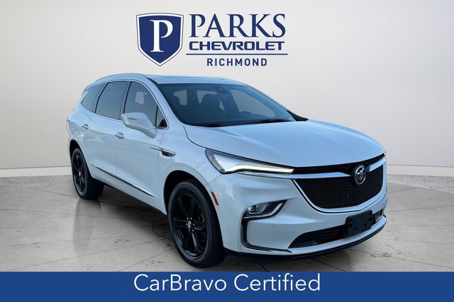 White Frost 2023 Buick Enclave SUV / Crossover Four-Wheel Drive 9-Speed Automatic