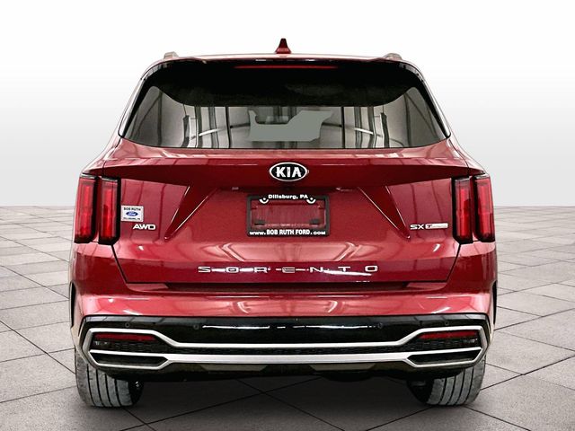 2021 Kia Sorento SX Red at Rochrich Mazda