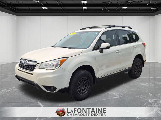 Crystal White Pearl 2016 Subaru Forester SUV / Crossover All-Wheel Drive Continuously Variable Transmission