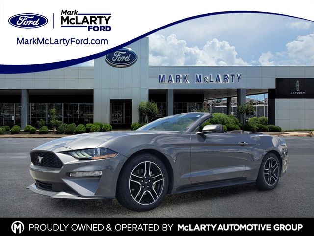 Gray Metallic 2022 Ford Mustang Convertible Rear-Wheel Drive Automatic