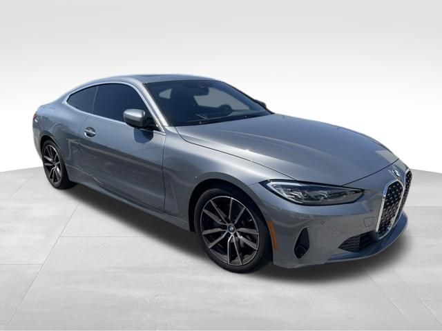 Skyscraper Gray Metallic 2024 BMW 4 Series Coupe All-Wheel Drive 8-Speed Automatic