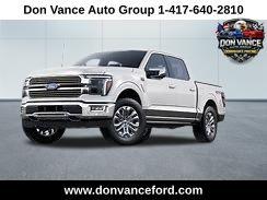 Star White Metallic Tri-Coat 2025 Ford F-150 King Ranch SuperCrew 4WD Pickup Truck Four-Wheel Drive Automatic
