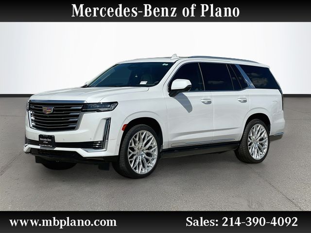 Crystal White Tricoat 2021 Cadillac Escalade SUV / Crossover Four-Wheel Drive 