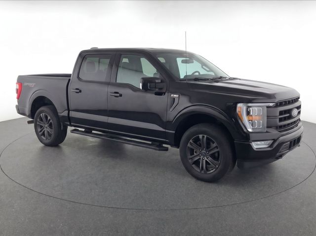 Black 2021 Ford F-150 Lariat SuperCrew 4WD Pickup Truck Four-Wheel Drive Automatic