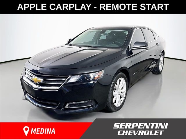 Black 2019 Chevrolet Impala LT FWD Sedan Front-Wheel Drive 6-Speed Automatic