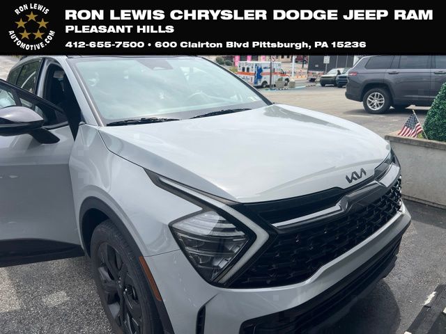Wolf Gray 2025 Kia Sportage SUV / Crossover All-Wheel Drive 8-Speed Automatic